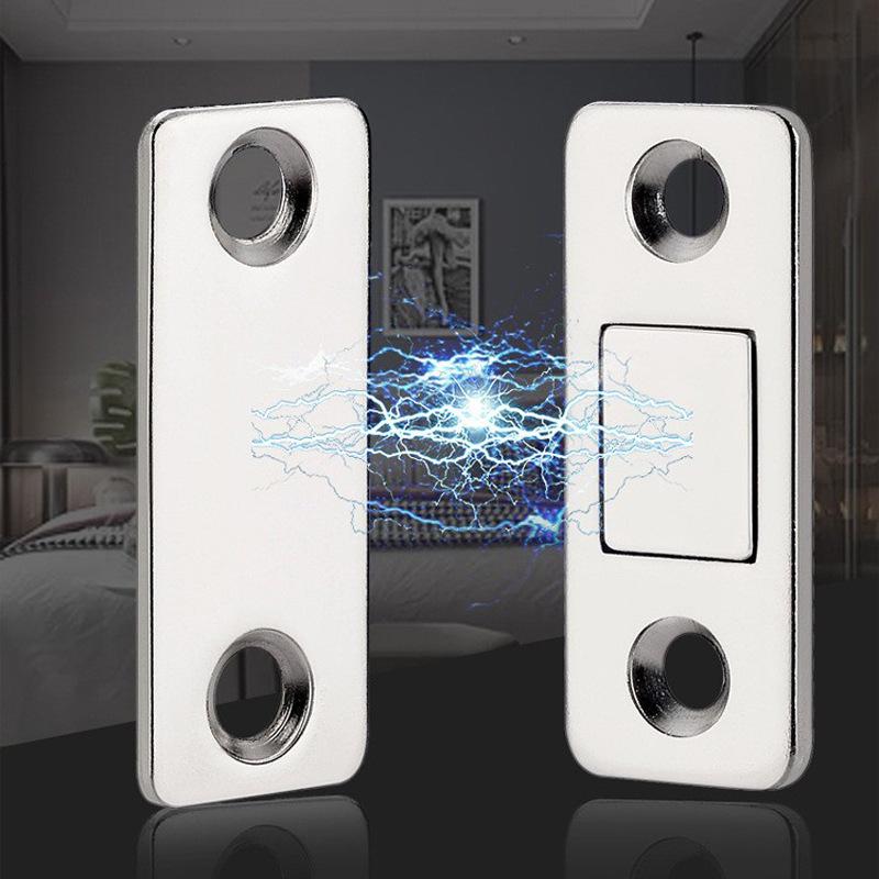 Ultra-Thin No-Drill Magnetic Cabinet & Wardrobe Door Catch