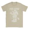 Garfields Cowboy Yee-Haw Vintage Retro Big Chest T-Shirts Cotton Tee Shirt Crewneck Short Sleeve T Shirts Plus Size Clothing