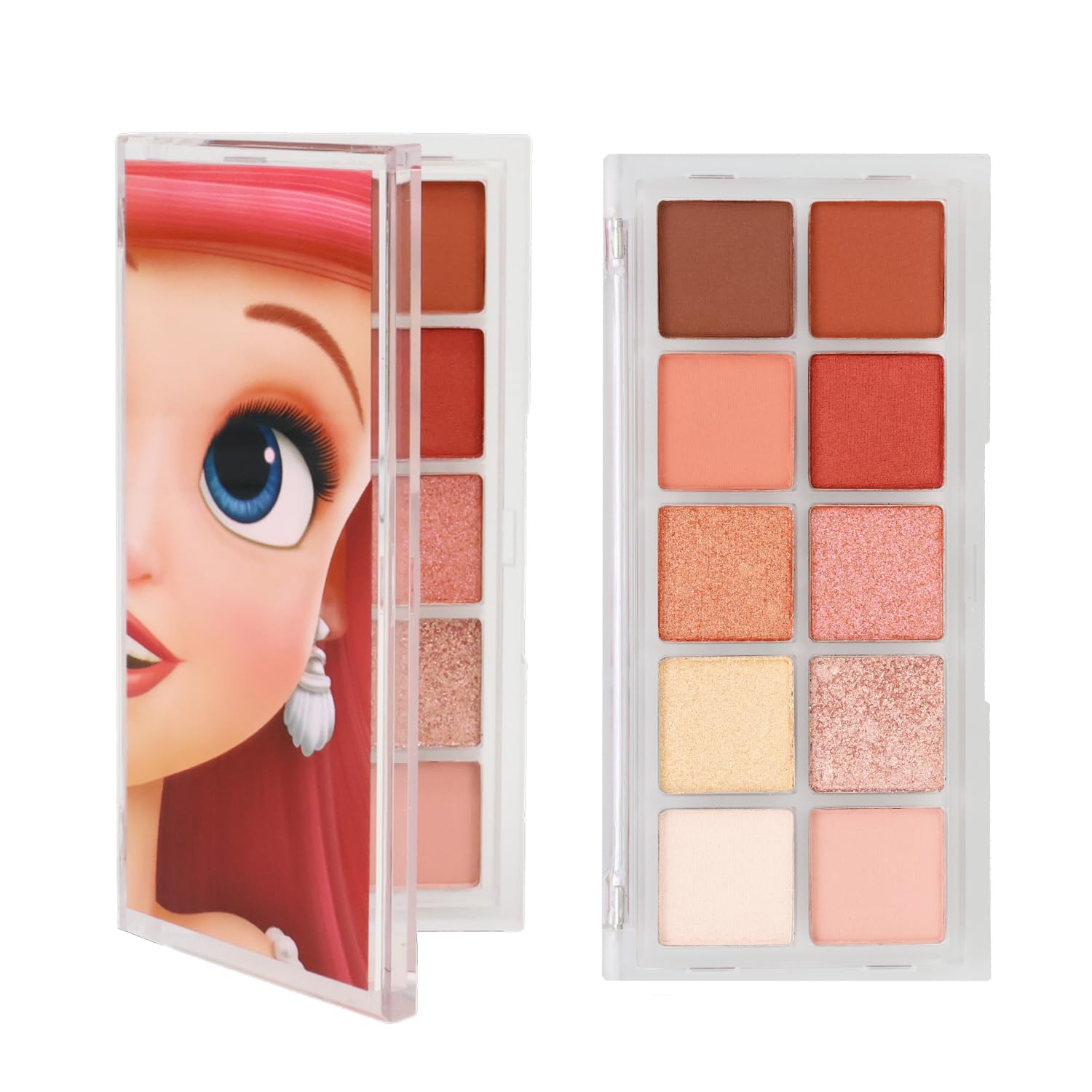 Shobido Kosmeido Disney Eyeshadow Palette (Ariel) 10 Colors Real Princess Cosmetic Collection