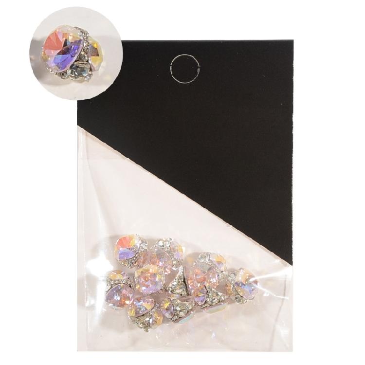 Metal Nail Studs Nails Art Gems 3D Nail Charms Nail Rhinestones Nails Art Decors