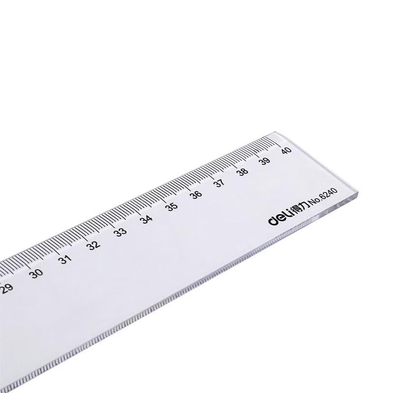 Deli 6240 Straight Ruler