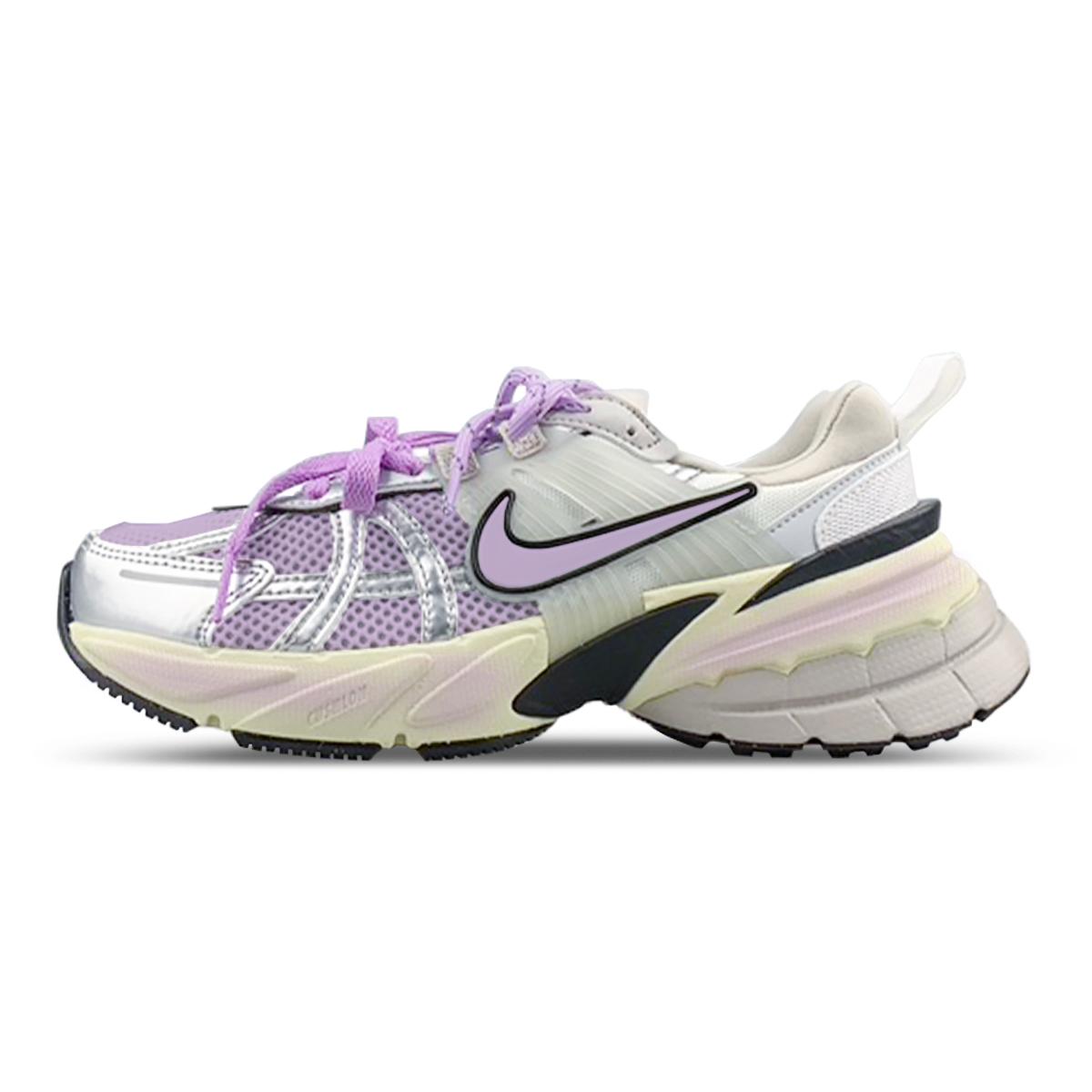 Nike V2K Run Low top Running Shoes Women s White Purple Gray FD0736-100(Team1265-V2K) 41