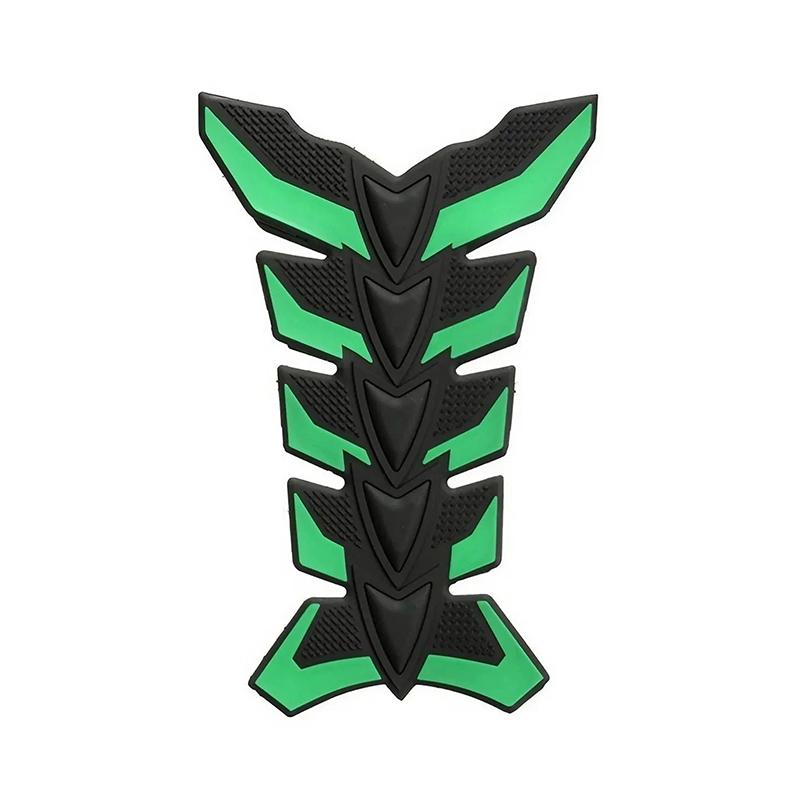 Motorcycle Oil Tank Stickers Car-styling 3D Carbon Fiber Motorcycle Tank Pad Tankpad Protector Sticker Fish Bone Style