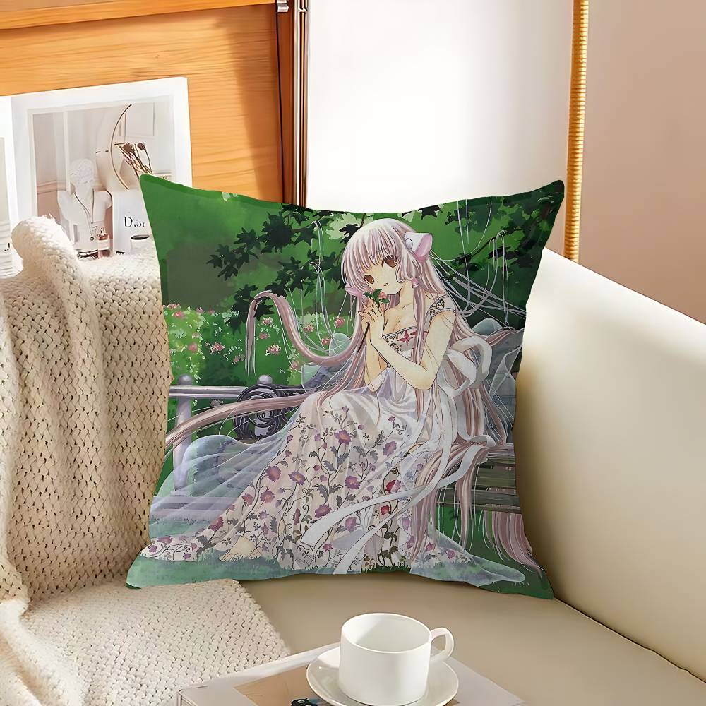Chobits Anime Pillow Gifts Home Office Furnishings Bedroom Sofa Car Cushion Cover Case 45x45cm