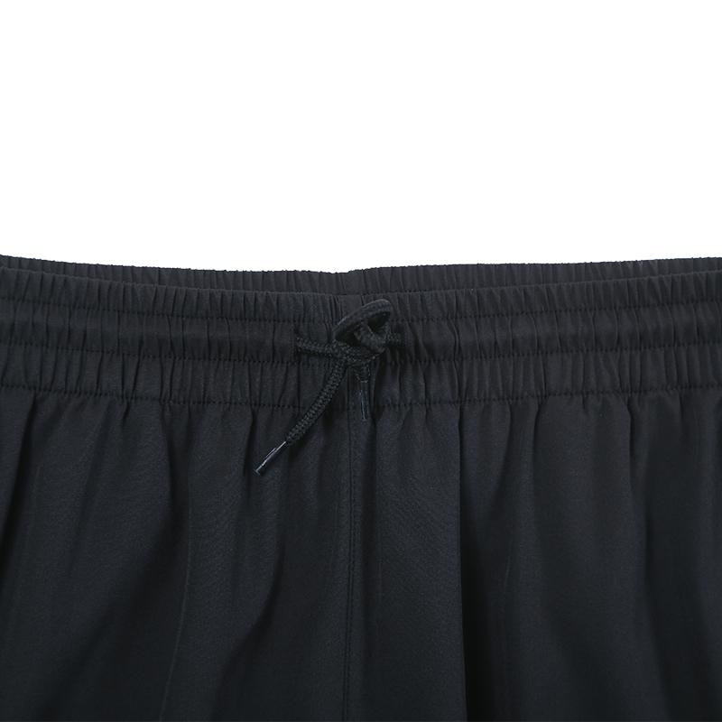 Li-Ning Comfortable Solid Color Logo Short Sleeve T-Shirt And Quick-Dry Loose Fit Five-Point Shorts Casual Sports Set ATSV597-1+LXKW124-1