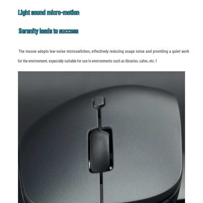 Rapoo M50 PLUS Silent Wireless Optical Mouse