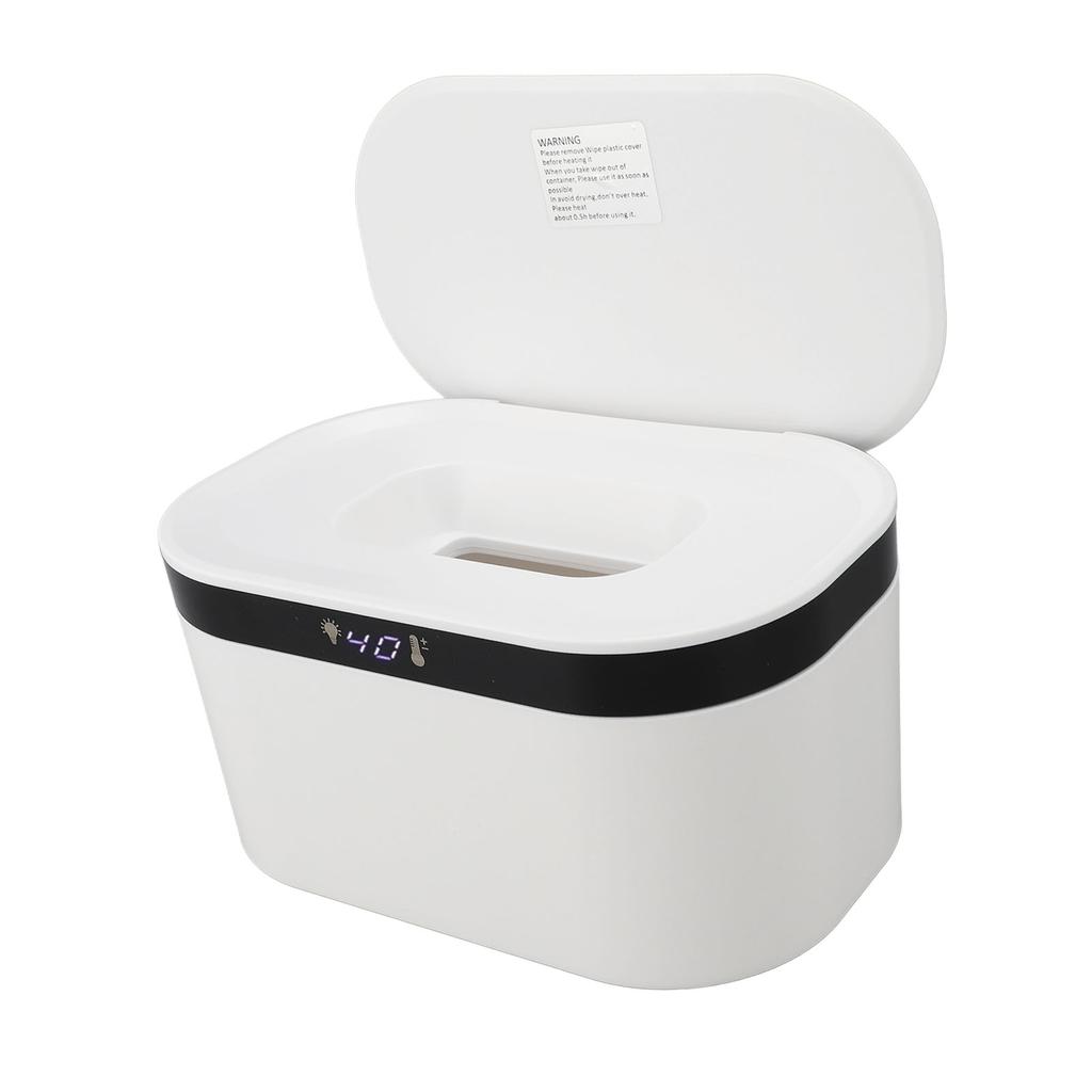 Baby Wipe Warmer with Night Light LED USB 3 Modes Adjustable Portable Wet Wipe Dispenser Warmer for