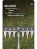 Manganese Steel Five-Tooth Weeding & Planting Rake - Multifunctional Soil Loosening Tool