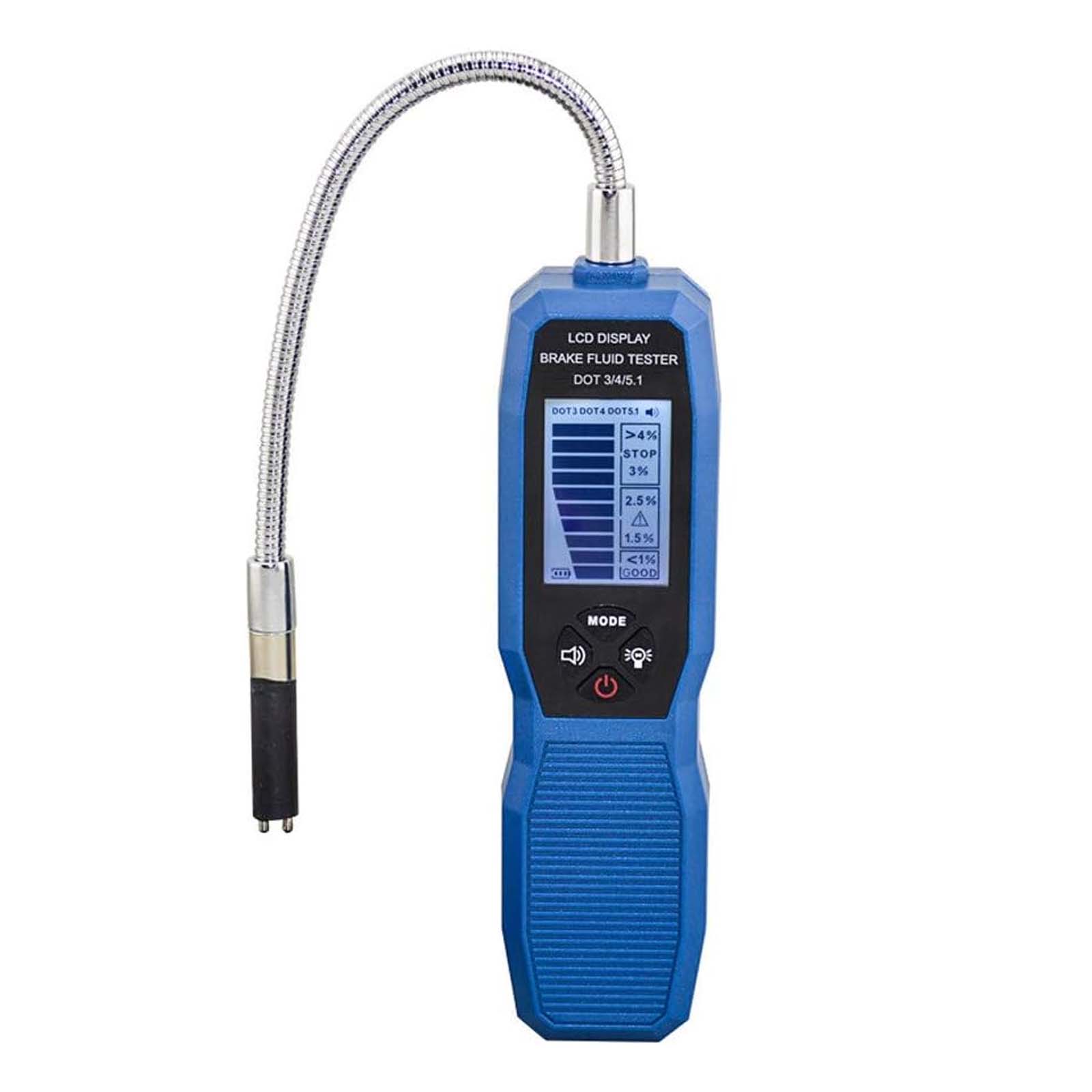 Automobile Brake Fluid Tester, Auto Oil Moisture Water Content Detector for Auto DOT3 DOT4 DOT5.1