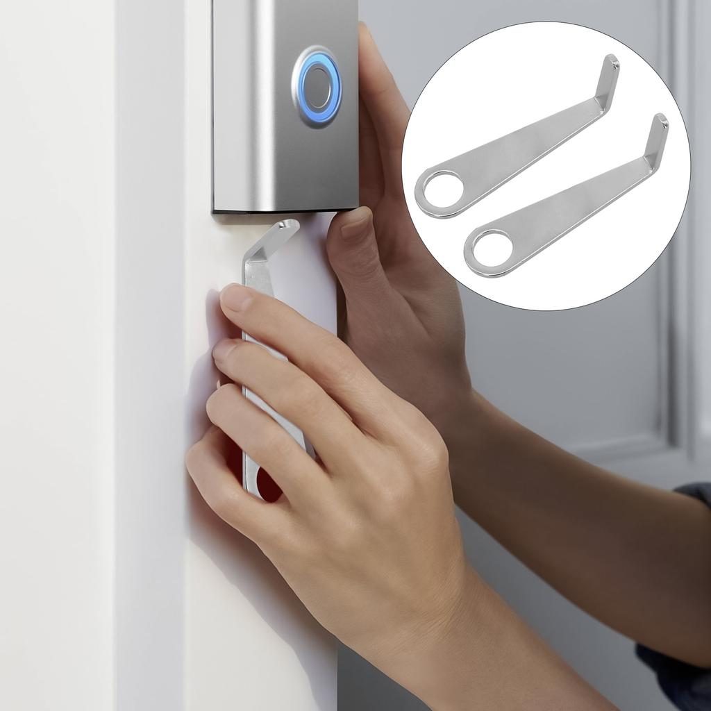 2Pcs For Ring Video Doorbell Key Replacement Tool Secure Removal Key Tool Stainless Steel Portable-Daily Maintenance Tools