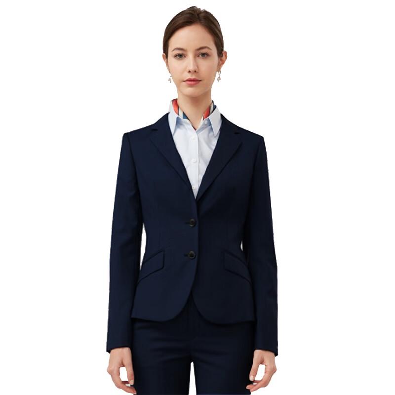 Женский комфортный деловой костюм QISUO из смеси шерсти мериноса 27