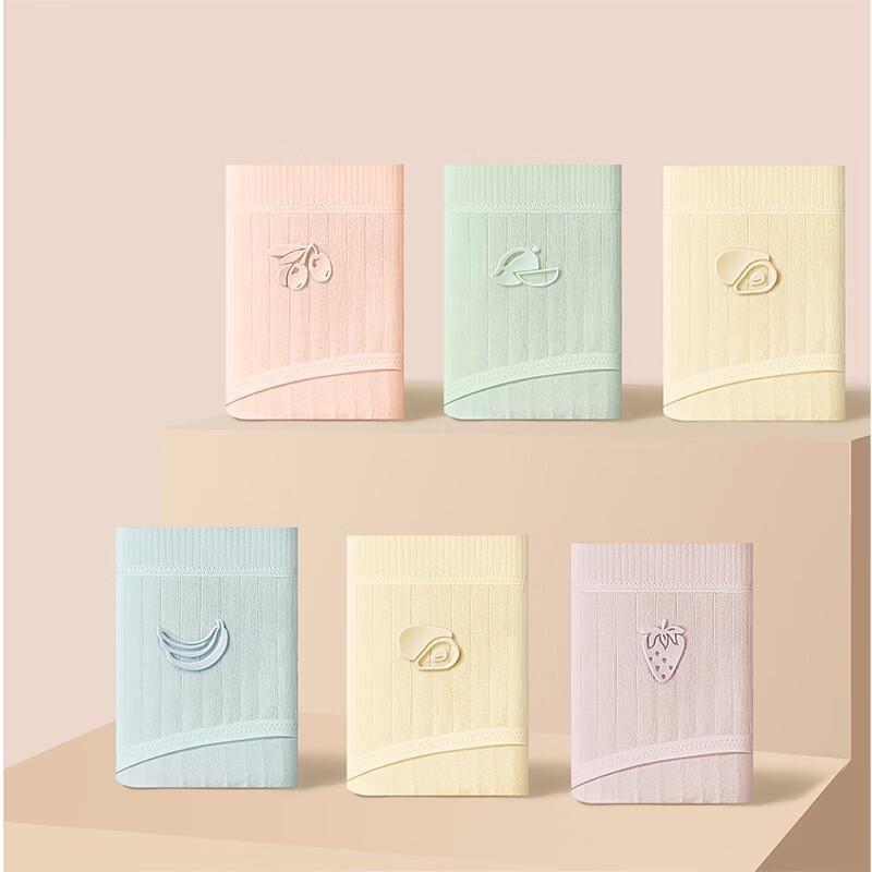 Lonsa Women's Pure Cotton Breathable Briefs (4-Pack)