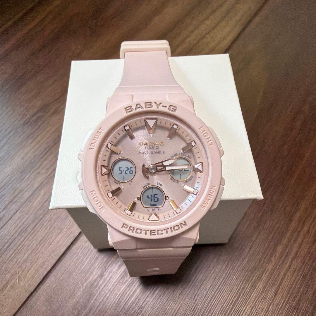 Good Condition  Casio Baby G BABY-G Radio Solar Watch
