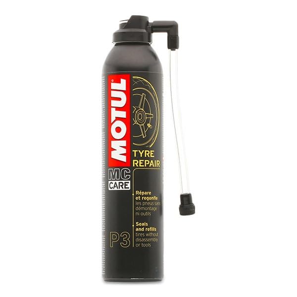 Motul P3 Tire Repair Spray, Instant Tire Repair Spray, 300ml (Genuine Product) 16408111