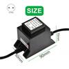 A25F-Outdoor Power Supply Transformer 24 V LED Transformer AC/AC 30 W IP68, 220 V To 24 V Power Supply With EU Plug
