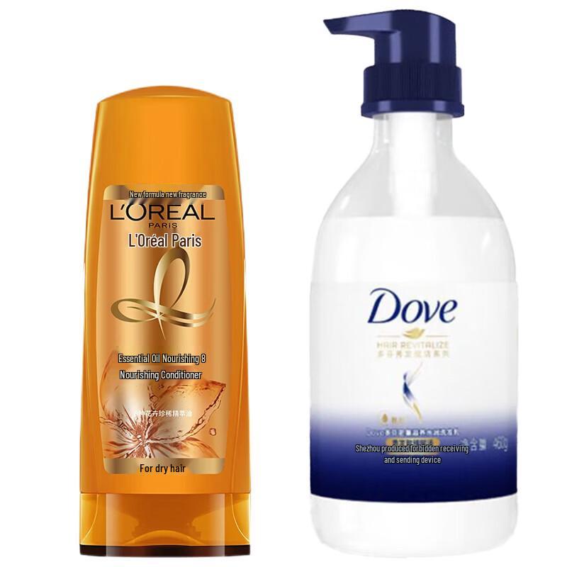 Dove Body Wash & L Oréal Hair Conditioner Set