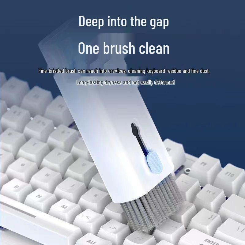 7-in-1 Multi-Tool: Keyboard & Screen Cleaning Kit with Bluetooth Headset Cleaner