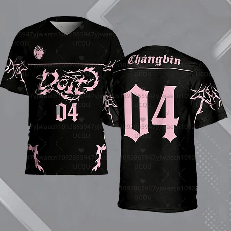 Do It Unisex Jersey 2026 KPOP Concert Sport Casual Tshirt Fan Gift Bangchan Felix Streetwear Oversize Short Sleeve Men s Tshirt S