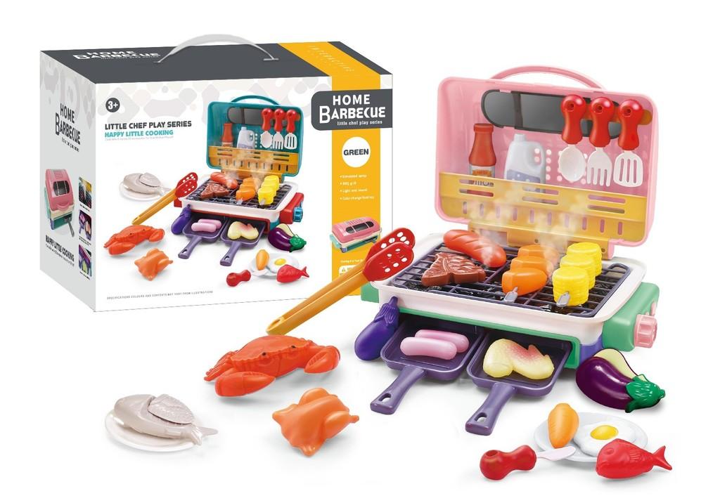 Simulations-Sprüh-Grillspielzeug mit Sound- und Lichteffekten für das Spielzimmer von Kindern