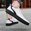 Fashion Men's Fashionable Casual Sports Shoes Comfortable Soft Sole Lightweight Breathable Lace Up Casual Oxford Leather Shoes Size37-47
