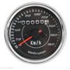 0051 Motorcycle Speedometer Odometer Gauges Aluminum 60MM/2.56IN Universal for Honda Yamaha Suzuki Kawasaki Silver