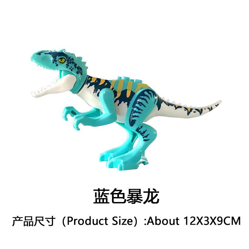 DIY Building Blocks Dinosaur Tyrannosaurus Rex Backbone Dragon Triangle Swift Raptors Triangle Dragon Toys for Children Gfits