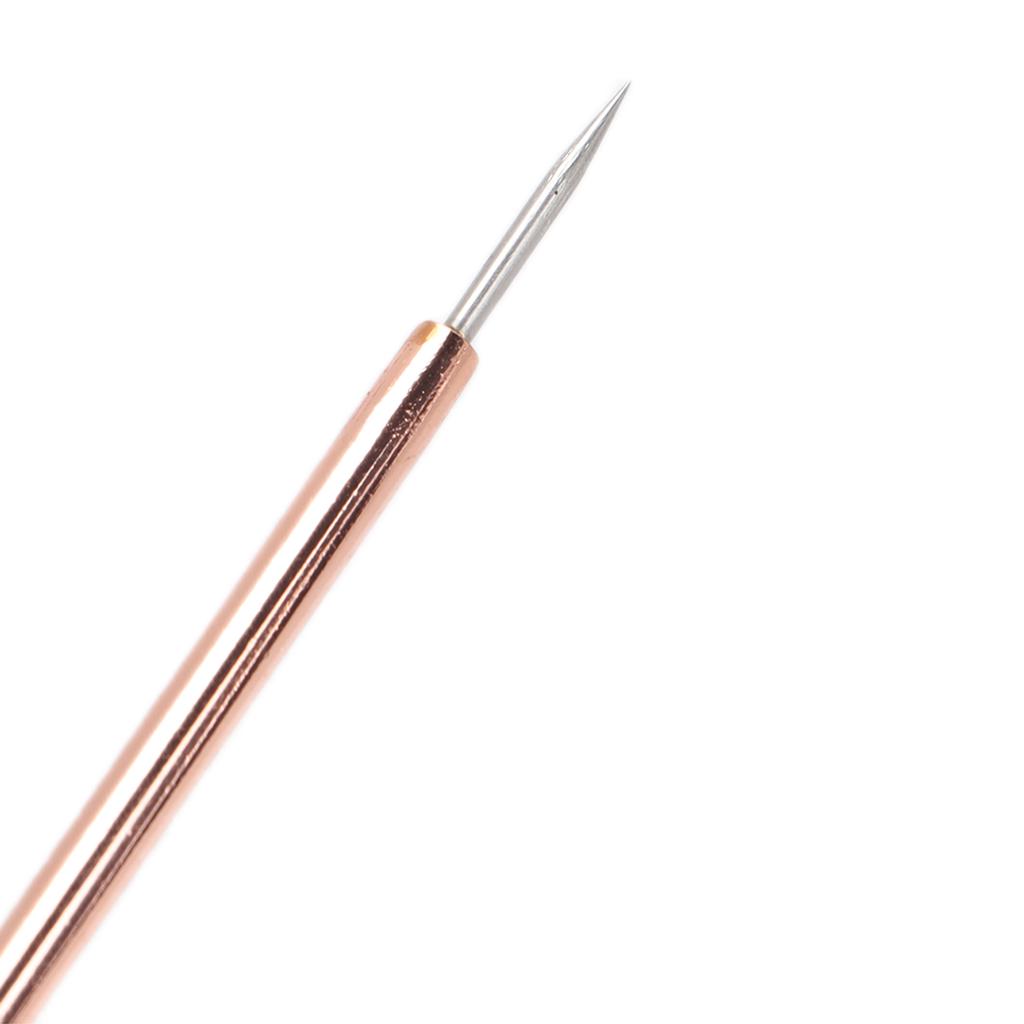 Pimple Removal Extractor Tool Stainless Steel Blackhead Removal Tool for Acne Blemish Whitehead Gold