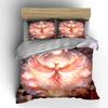Phoenix Floral Decorative Set Soft Comfortable Duvet Cover Bedding Set Included 1*Duvet Cover & 2*Pillowcases, Gift