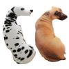 50 cm süßes Simulations-Hunde-Plüschtier 3D-Druck Kuscheltier Hund Plüschkissen Gefülltes Cartoon-Kissen Kinderpuppe Home Decro Geschenk