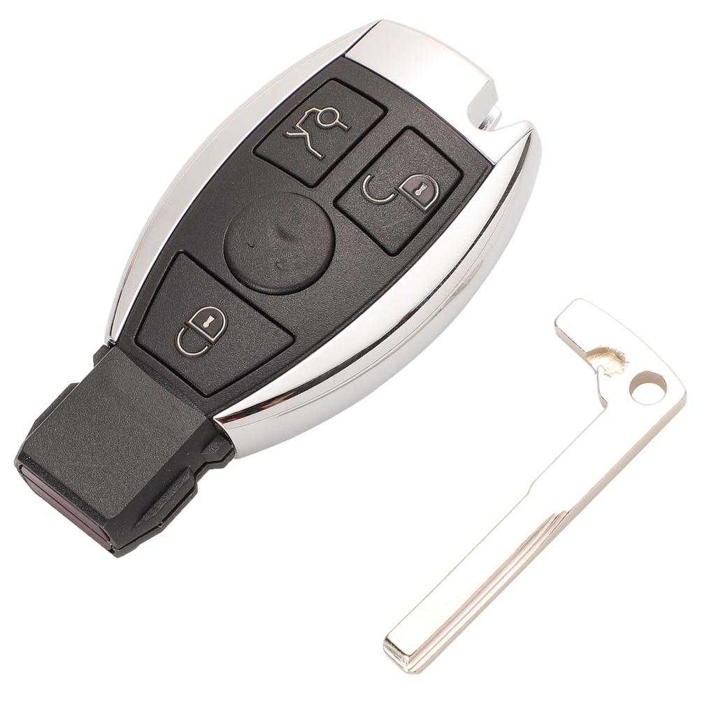 Jingyuqin Inteligentny Pilot Kluczyk Samochodowy Dla Mercedes Benz Rok 2000+ Obsługuje Oryginalny NEC i BGA 315MHz Lub 433.92MHz 3 Przyciski