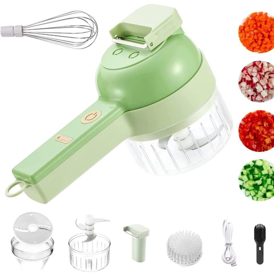 Electric Multi-Function Vegetable Cutter & Garlic Pounder