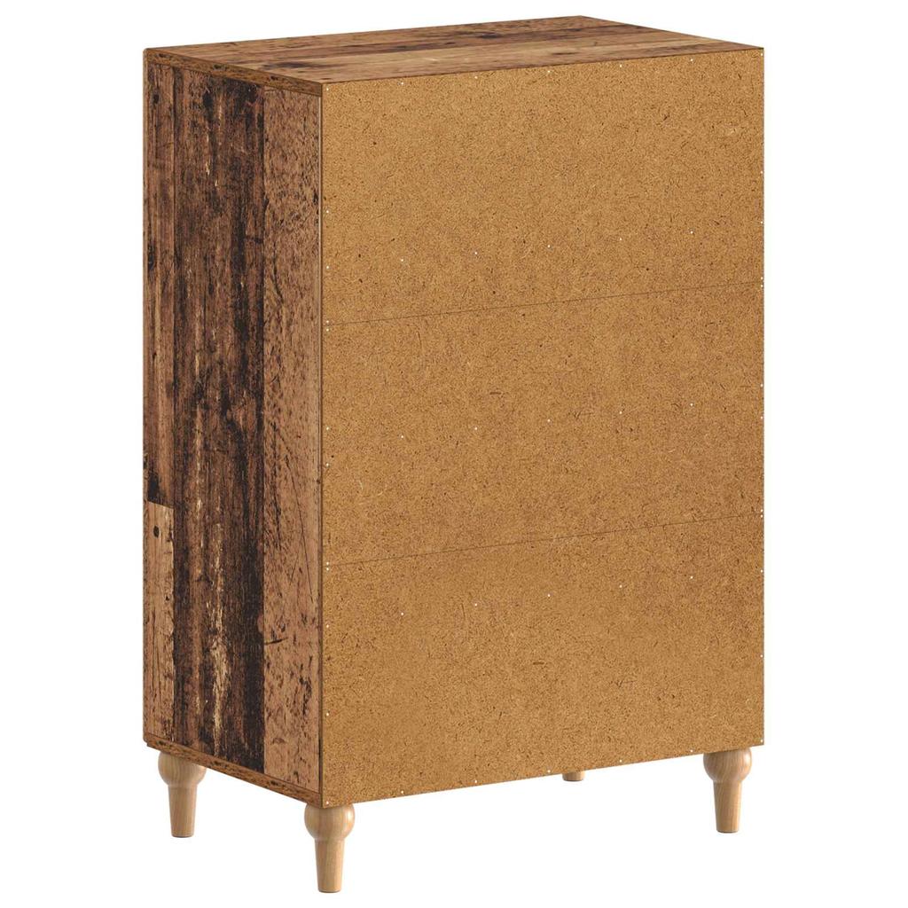 Shoe Cabinet ALKMAAR 59.5 x 39.5 x 90 cm Engineered Wood Reclaimed Wood