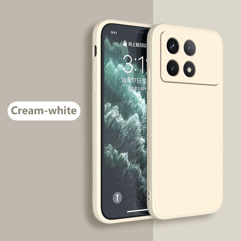 Pentru Poco X6 X 6 Pro Pocox6 Pro Carcasă pătrată din silicon lichid moale pentru Xiaomi Poco X6 X 6 Pro Pocox6 Pro 5G Carcasă de telefon