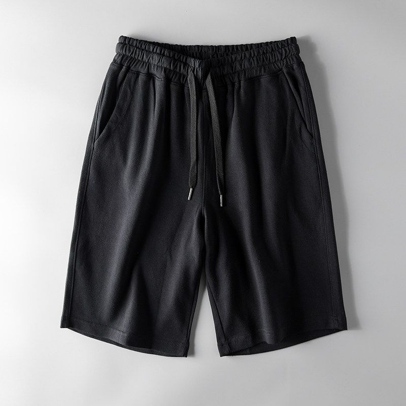 Foreign Trade Overplus Order Shorts Men's Fifth Pants Pure Cotton Terry Cut the Tag off Export Original Order Summer Sports Shorts Beach Pants
