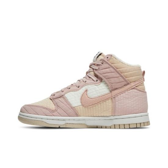 

Nike Dunk High LX Next Nature Toasty - Pink Oxford DN9909-200 Женская обувь EU 36.5 жемчужина белый