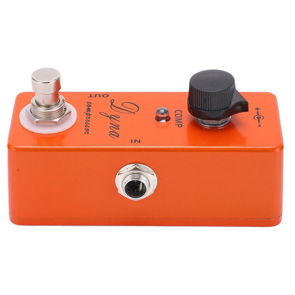 Guitar Effect Pedal Compressor MXR True Bypass Portable Adjustable Instrument Accessory