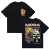 Rapper MORA Album Tour 2025 Merch Tee Shirt Unisexs Women Harajuku Fashion Vintage Tshirt Summer Casual Cotton Oversized T Shirts