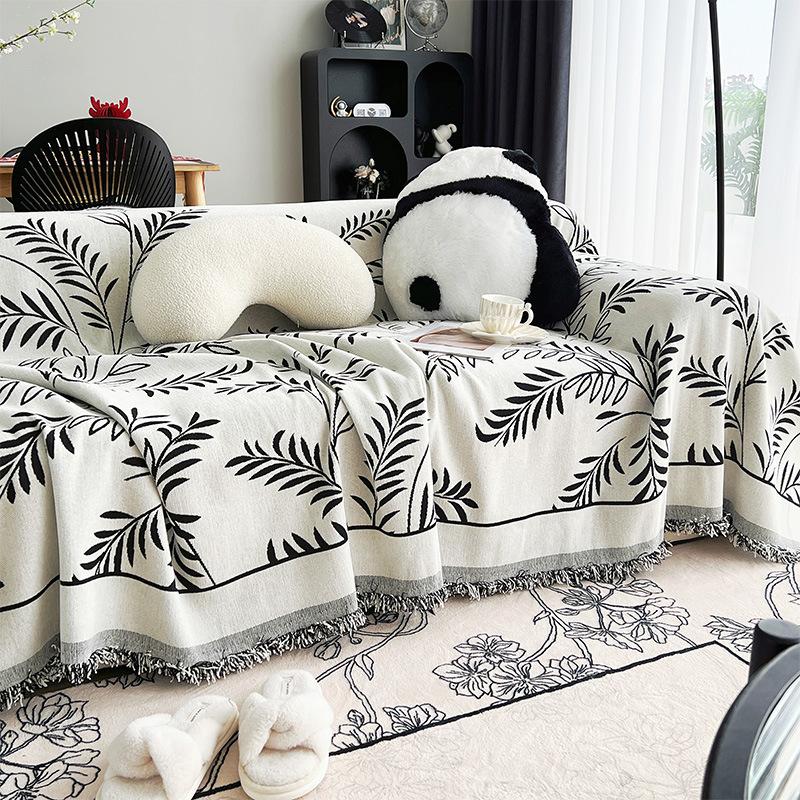 High-Grade Chenille Sofa Towel Full Cover Cloth Four Seasons Universal Cushion Cat's Paw Stain-Resistant Non-Slip Cover Blanket