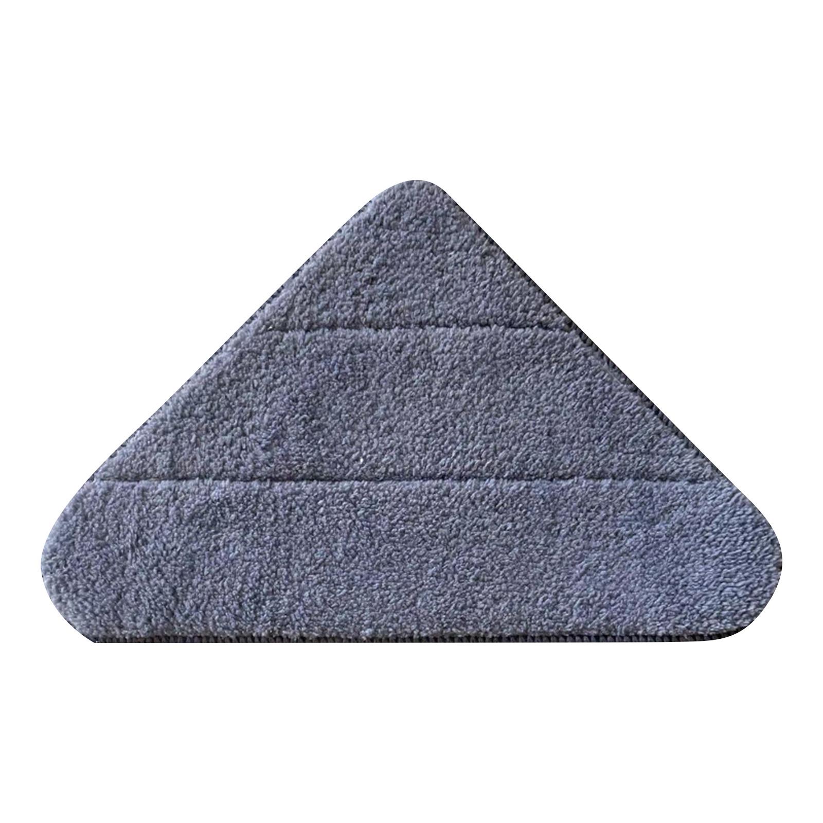 

Сменная накладка для швабры из микрофибры/кораллового флиса для треугольных швабр, моющаяся насадка для швабры, комплект для чистки пола от бытовой пыли One Size