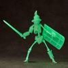 Kaiyodo Takeya Style Jizai Okimono Fish Helmet Warrior Murmillo Glow-in-the-Dark Version Approximately 165mm Tall PVC & ABC Painted Movable Figure