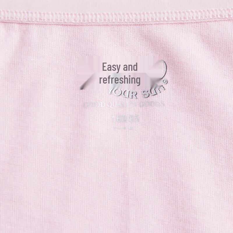 Yiershuang Women's 100% Combed Cotton Mid-Waist Antibacterial Briefs 4-Pack