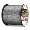 Ashconfish PE Fishing Super High Abrasion Low Black White Line, 8-Strand, 1000m, Strong, Sensitivity, Resistant, Stretch, &