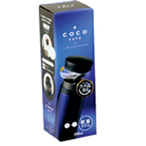 Kakusee Cococafe Vacuum Double-Layered Mug, 300ml, Navy, Lightweight Model