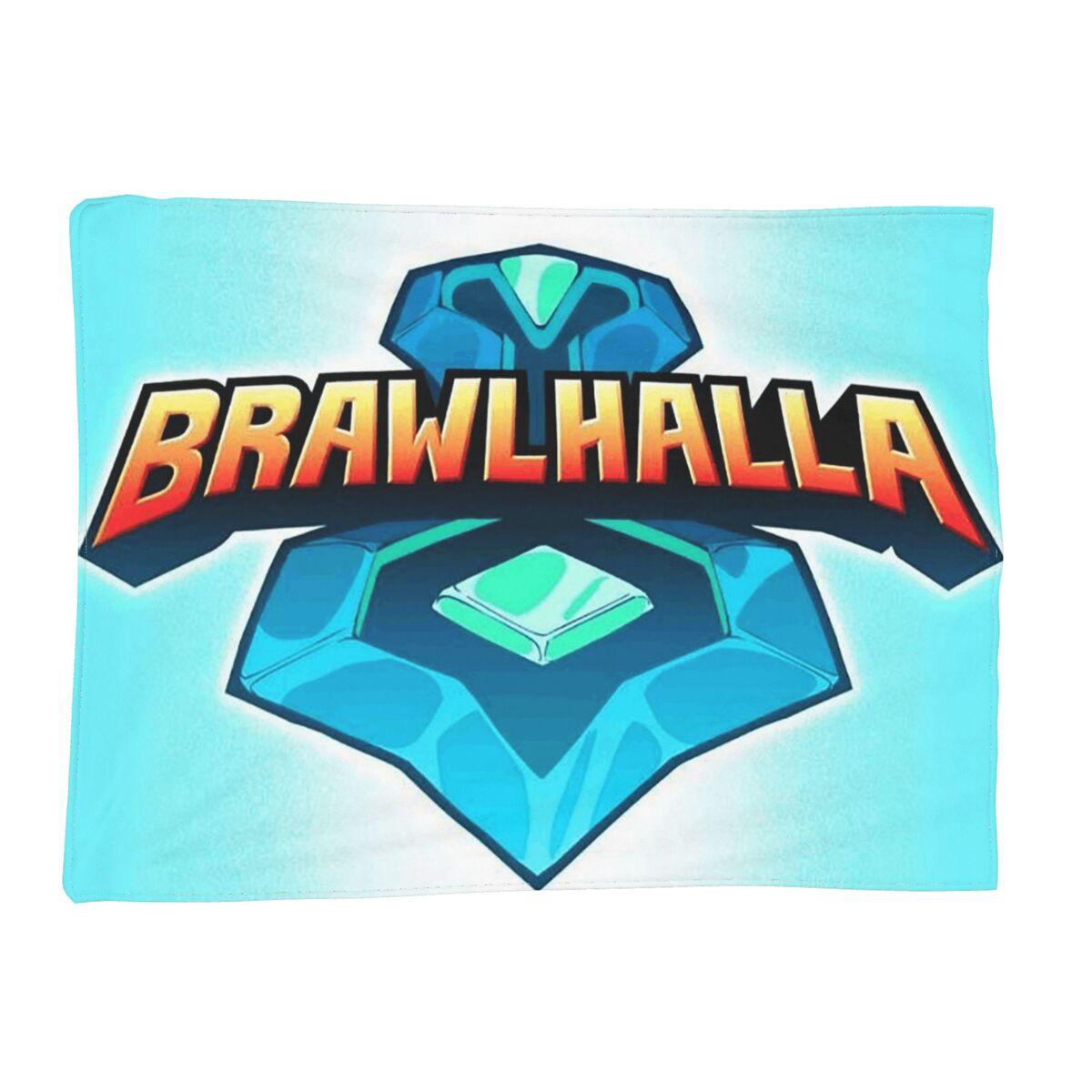 The Brawlhalla Family Blankets Soft Warm Flannel Throw Blanket Bedding for Bed Living room Picnic Travel Home Sofa Size: 75*100cm, Weight: 230 GSM