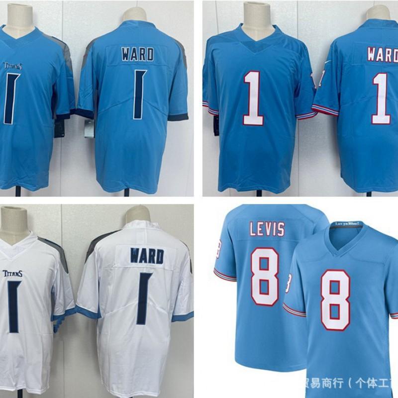 Titans Team Football Jersey Mens Womens Embroidered Rugby Shirt All Season Sportswear
