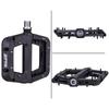 1 Pair Non Slip Mountain Bike Pedals 9/16 Inch Bike Flat Pedals  Road BMX MTB