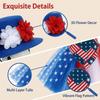 Goose Outfit Set for Porch Decoration 23 Inch Goose Costume with Tutu Skirt Hat and Bandana for Holiday Seasonal Display