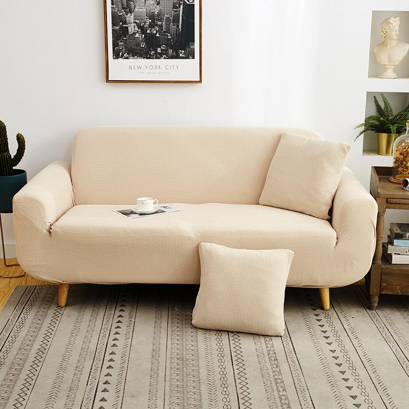 All-Inclusive Stretch Sofa Cover Fabric Corn Velvet Sofa Cover