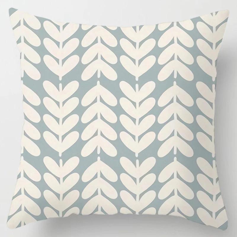 Fashion Classic Square Pillow Vertical Bar, Geometric Pattern. Car, Living Room Sofa, Cushion Cover, Pillow Case
