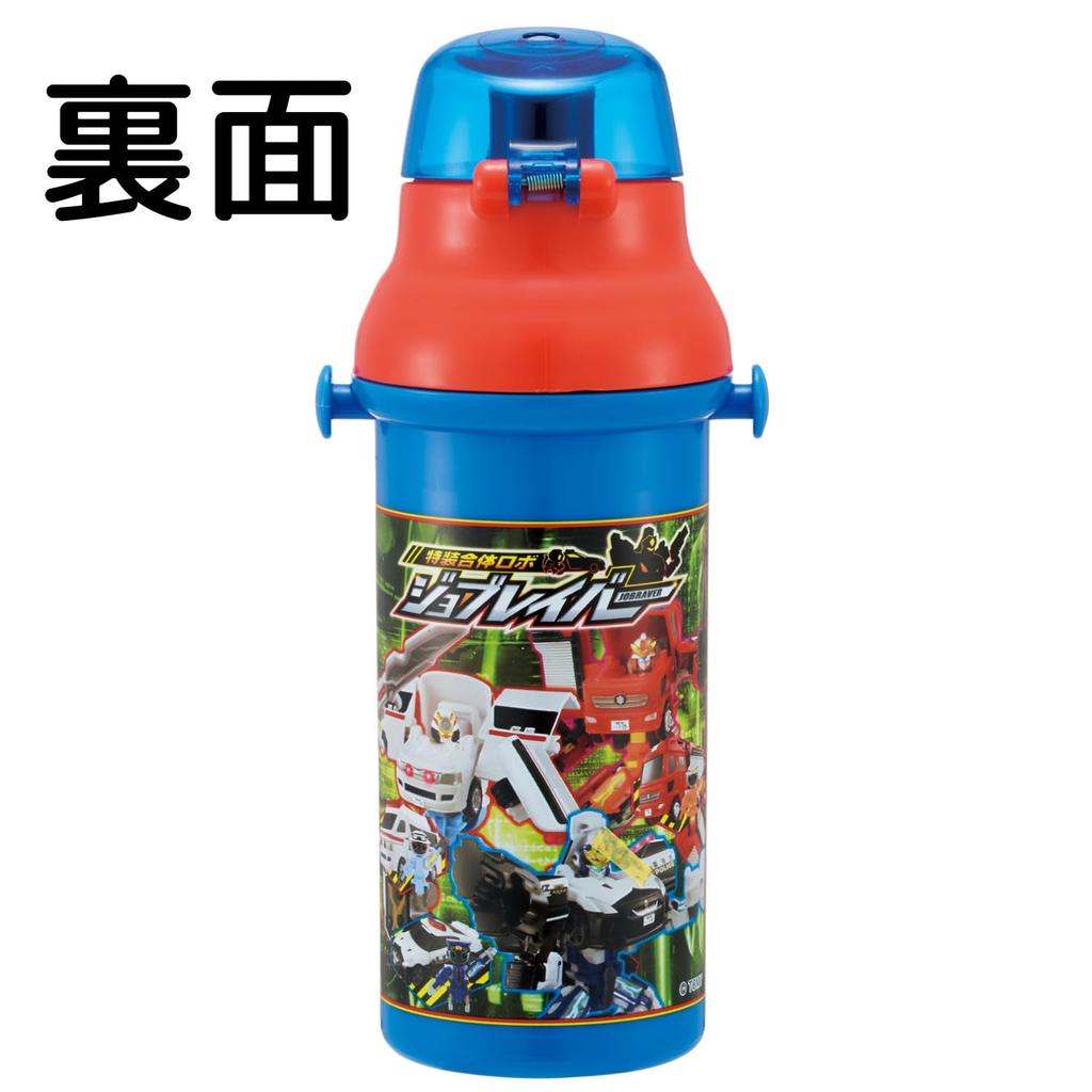 Skater Direct Drinking Water Dishwasher Made In Job Children's Bottle, Plastic, 480ml, One-Push Opening, Safe, Japan, Labor, Boys, PSB5SAN-A